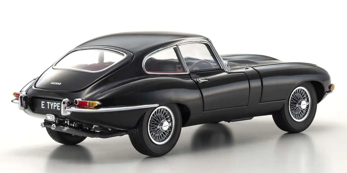 Kyosho 1:18 Jaguar E-Type 3.8L Coupe Mk1 1961 Black