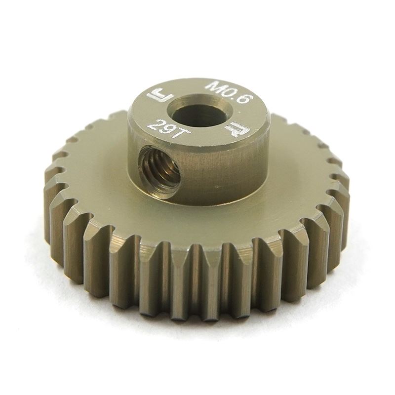 Yeah Racing Aluminum 7075 Hard Coated Motor Gear/Pinions 06 Pitch 29 Teeth For Tamiya Car Kits