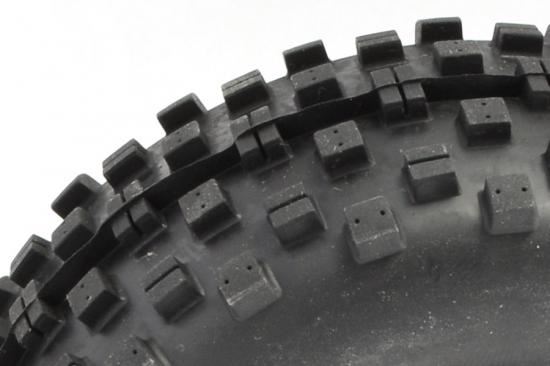 FASTRAX 1:10 SC ROCK BLOCK MTD 5-SPOKE BLACK (SLASH RR/BLITZ)