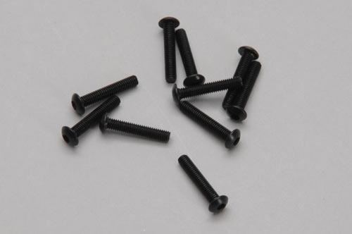 XTM Racing Button Head Screw 3x16mm (Pk10)