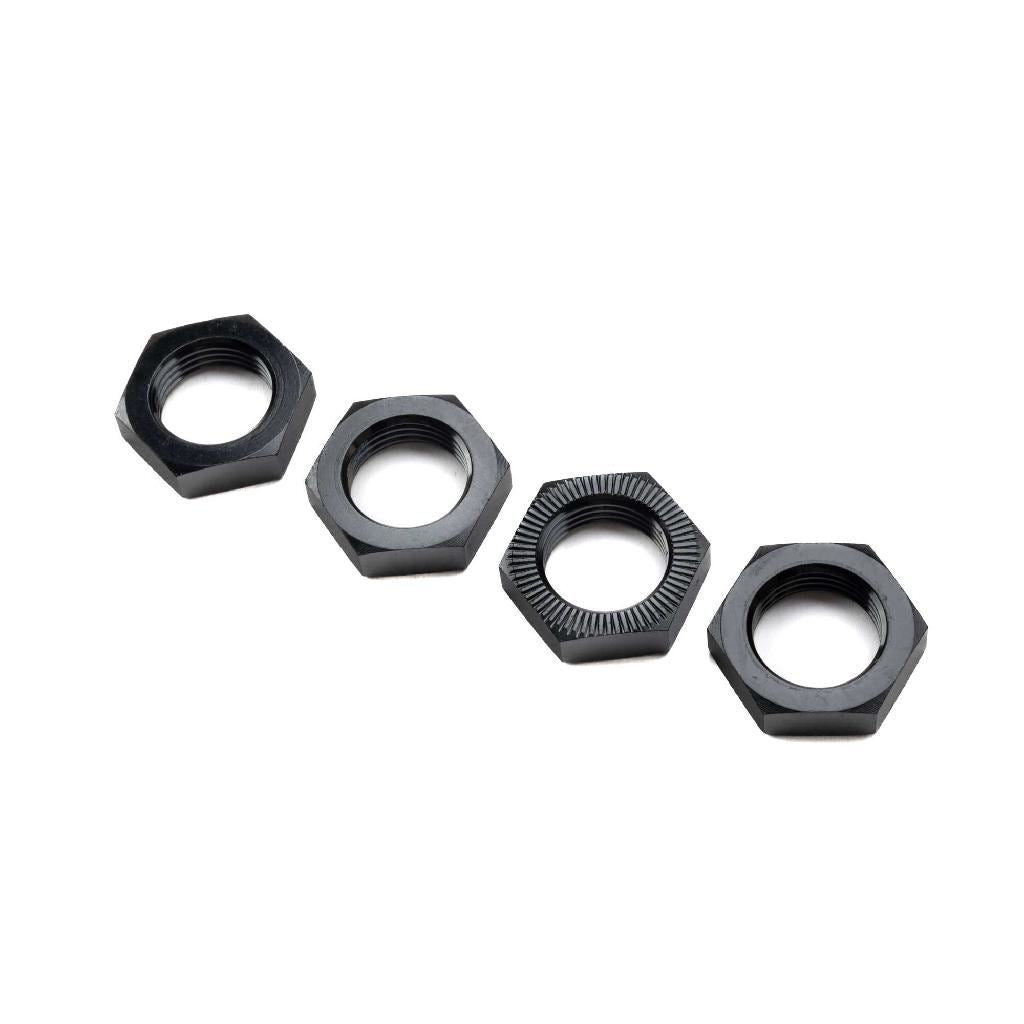 Losi Wheel Nut, Black (4): All 5Ive