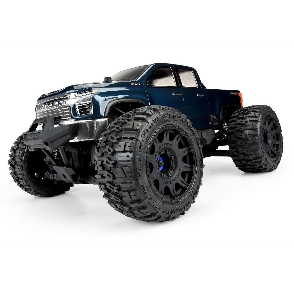 Proline 1/8 2021 Chevy Silverado 2500 Hd Clear Body:  E-Revo 2.0 & M