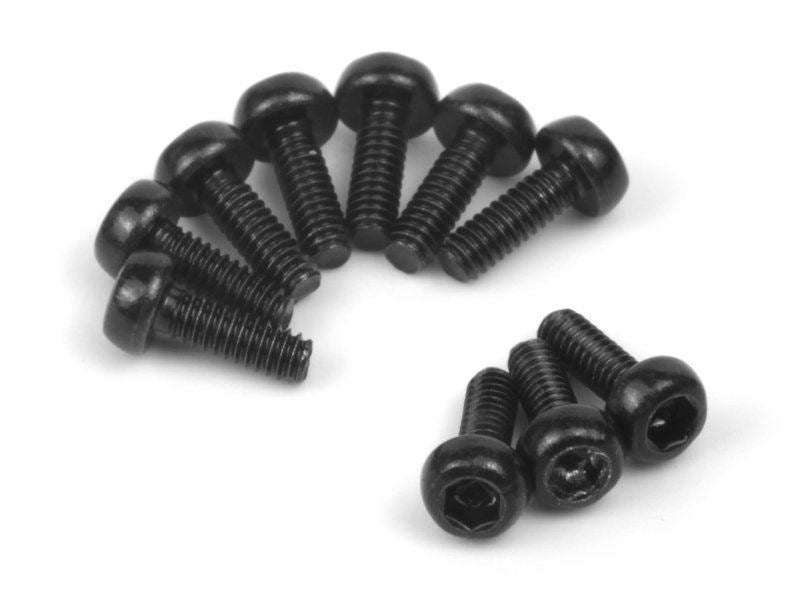 Button Head Screw M1.7X5Mm (Hex Socket/10Pcs)