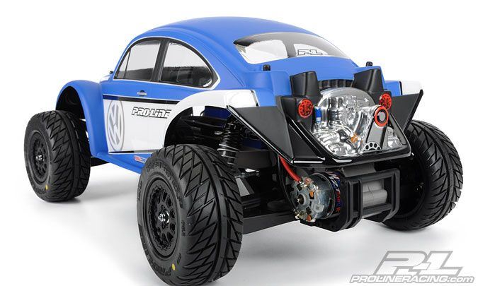 Proline 1/10 Vw Full Fender Baja Bug Clear Body: Short Course