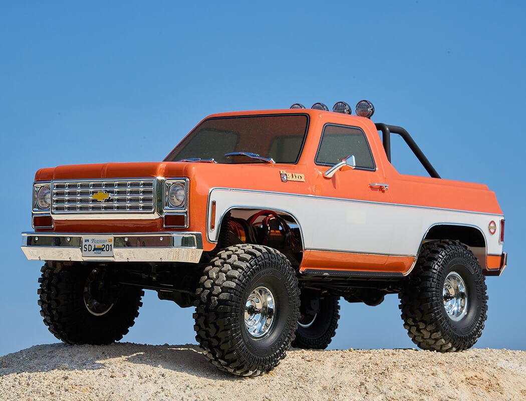 FMS FCX10 1 10 CHEVROLET K5 BLAZER RS ORANGE