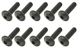 Core RC Steel Fl Caphead Hex Screws M3 x 12 pk10