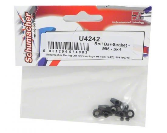 Schumacher Roll Bar Socket - Mi5 - pk4