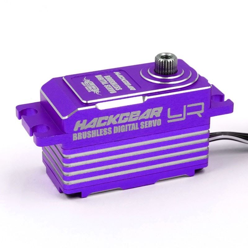 Yeah Racing Aluminium Hackgear Low Profile Digital High Speed Brushless Hv Servo For 1/10 Rc