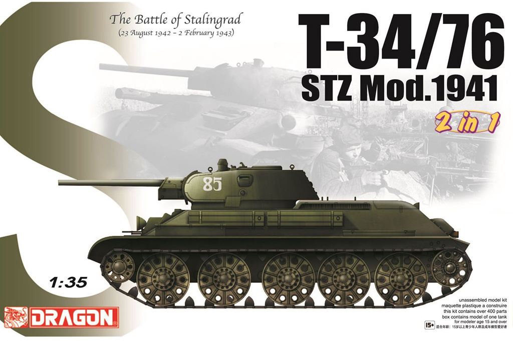 Dragon 1/35 T-34/76 STZ MOD 1941