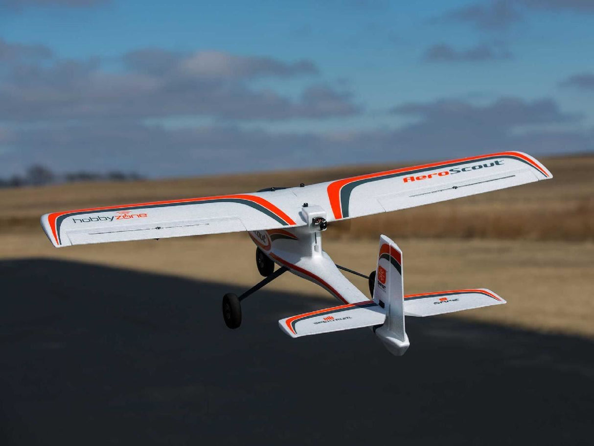 Hobbyzone Aeroscout S 2 1.1M Rtf Basic With Safe And Realflight
