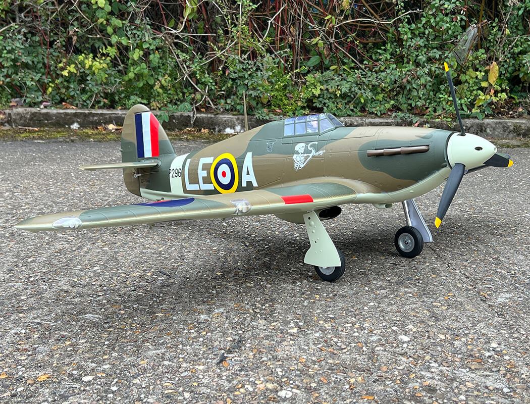 Xfly Hawker Hurricane Mk1 Brown/Green 1200Mm Pnp