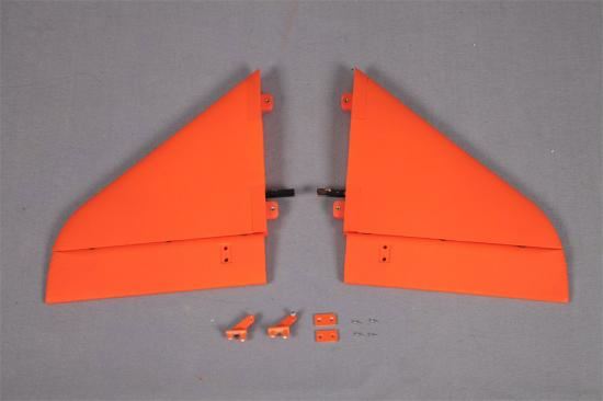 FMS 90MM SUPER SCORPION HORIZONTAL STABILZER ORANGE