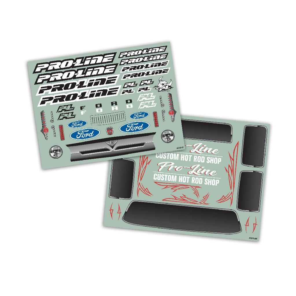 Pro 1/5 Pre-Cut Ford F-100 Bash Armor Black Body: Kraton 8S