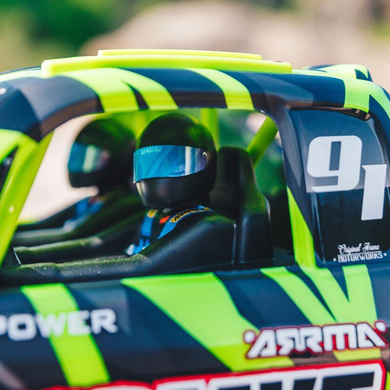 Arrma Mojave V2 6s 4WD BLX Green/Black Desert Truck with Spektrum Firma - ARA7604V2T1