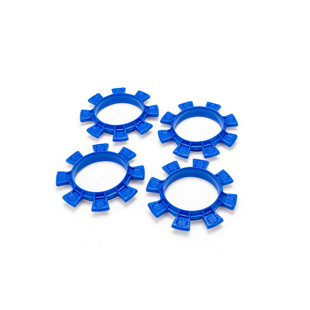 Monster Truck Satellite Tire Rubber Bands - Blue