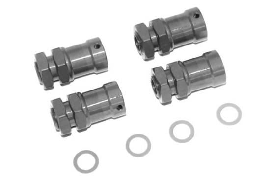 Fastrax 1/8th 15mm Extension Hub Adaptors - To Widen Track
