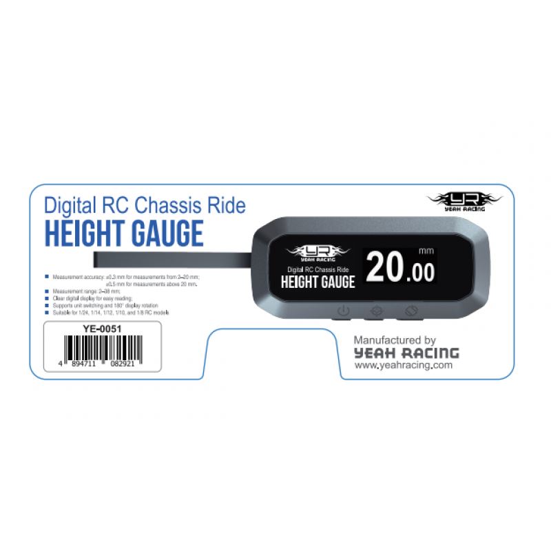 Yeah Racing Digital Rc Ride Height Gauge