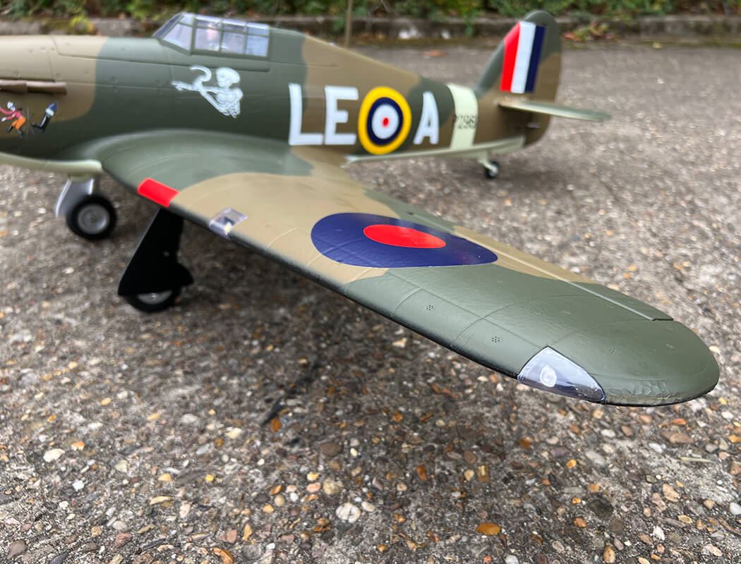 Xfly Hawker Hurricane Mk1 Brown/Green 1200Mm Pnp