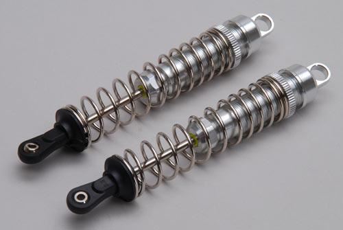 XTM Racing Oil Shock w/Spring(R/3.5mm/Pk2)Rail