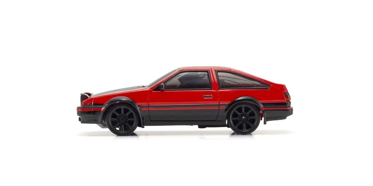 Kyosho First Mini-Z 1:28 Toyota Sprinter Trueno Ae86 Rd/Bk
