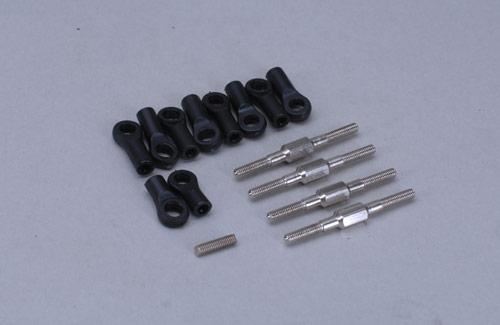 XTM Racing Turnbuckles & Ball Ends - All Rage