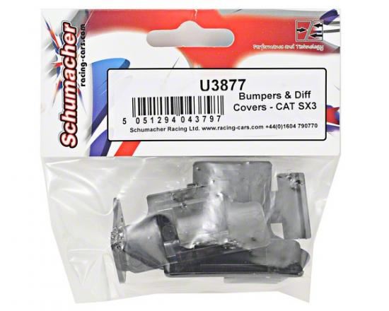 Schumacher Bumpers & Diff Covers - CAT SX3