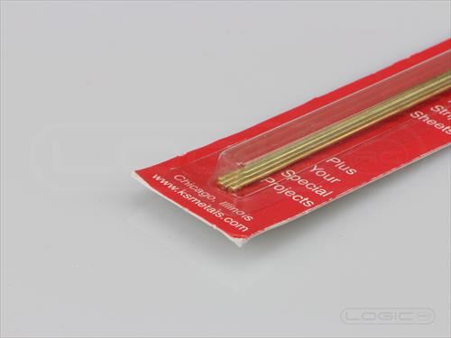 K&S Brass Rod - 3/64 x 12"/1.19 x 305mm