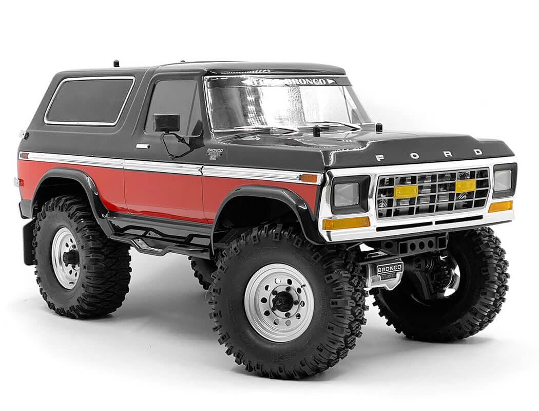 RC4WD BURATO 2.2 BEADLOCK WHEELS W/ CENTER CAPS (SILVER)