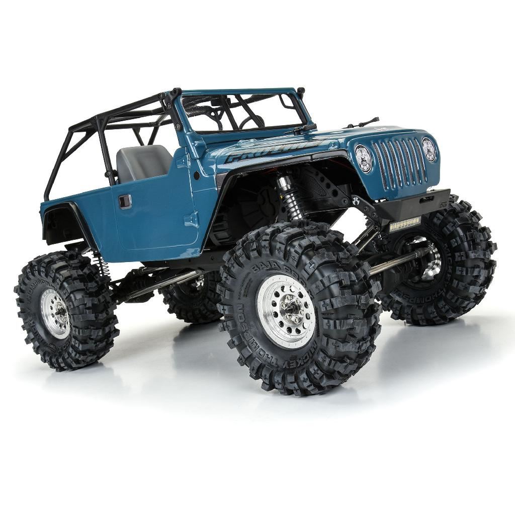 Pro 1/10 2004 Jeep Lj Clear Body/Trail Cage 12.3In Wheelbase Craw