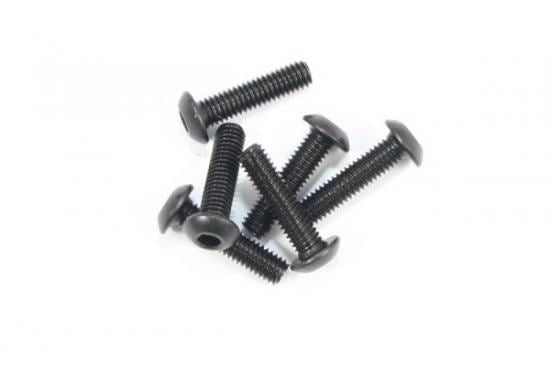 FTX BUTTON HEAD HEX SCREW M3*12 6PCS