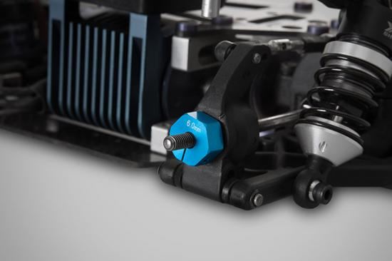 GMADE CLAMP TYPE ALUMINIUM 12MM WHEEL HUB (5MM THICK) (4)