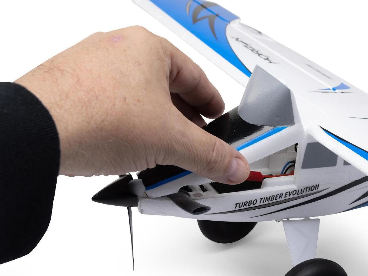 E Flite UMX Turbo Timber Evolution BNF Basic with AS3X and SAFE