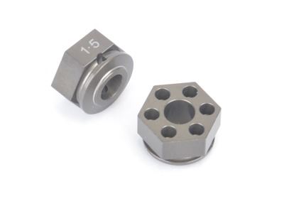 Schumacher Alloy Wheel Hex 7.5mm - CAT L1 (pr)