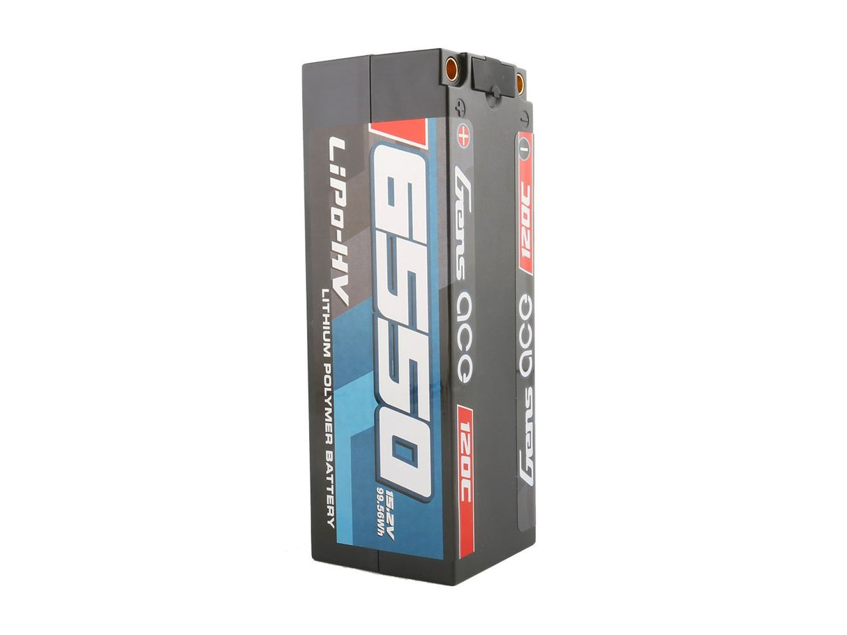 Gens Ace Li-Po HV Car Hard Case 4S 15.2V 6550mAh 120C with 5mm