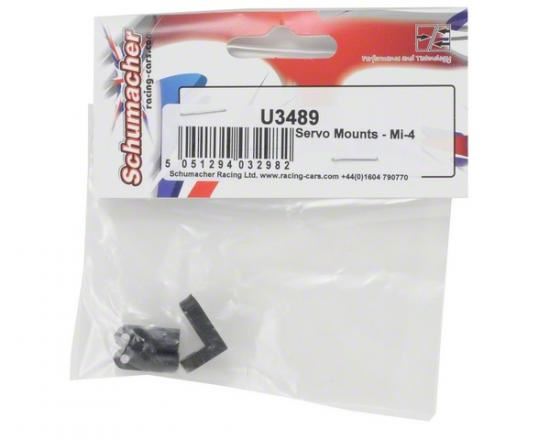 Schumacher Servo Mounts - Mi4 (pr)
