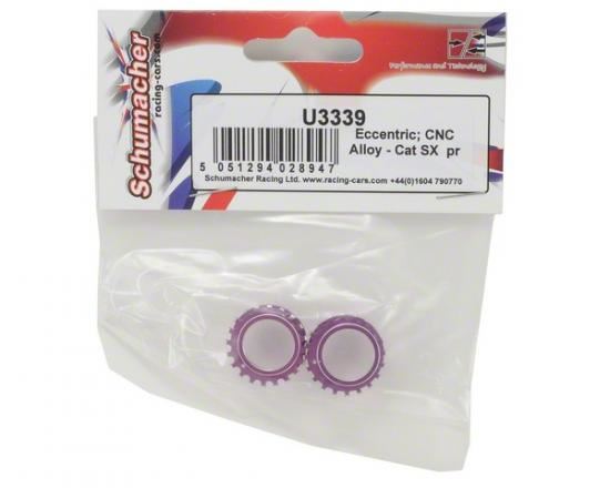 Schumacher Eccentric; CNC Alloy - Cat SX pr