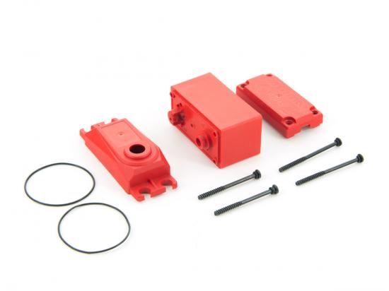 Arrma Ads Metal Gear Servo Case (Red) (1Pc)