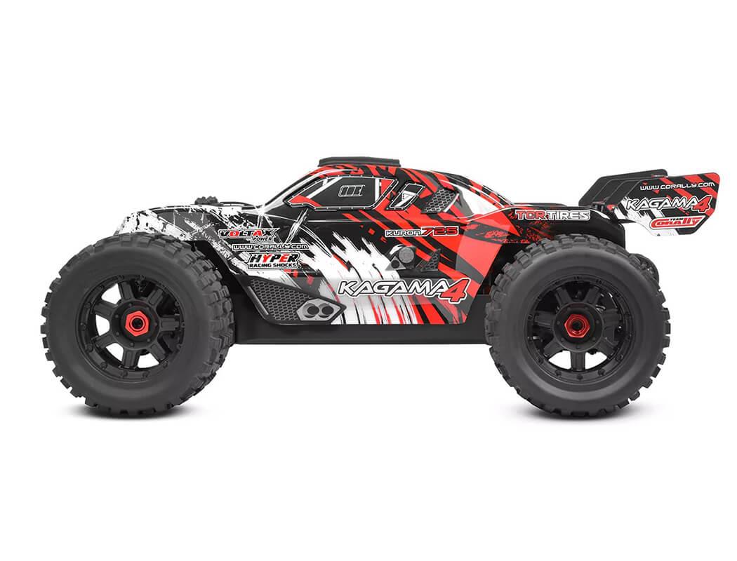 Corally Kagama-4 Brushless 4S Basher Truck Rtr - Red