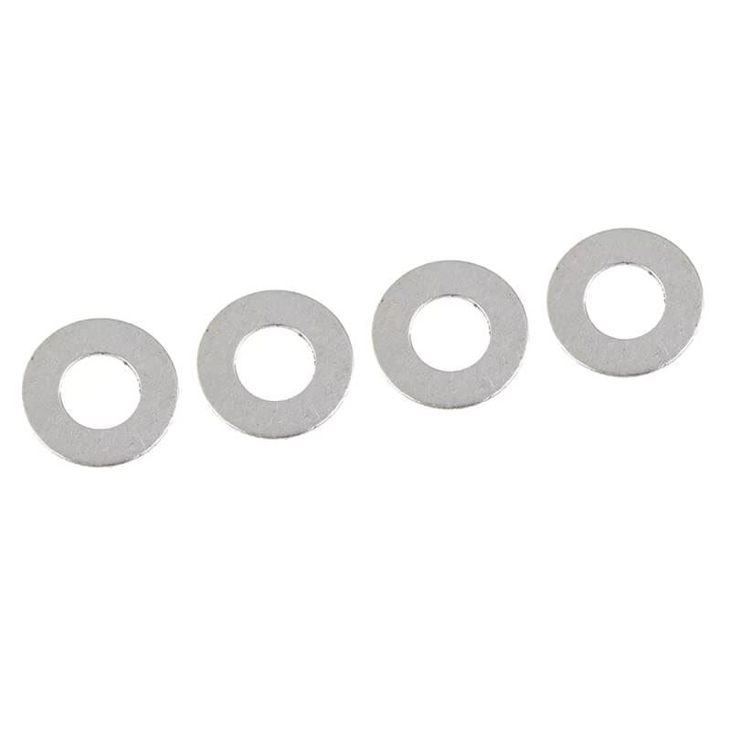 Corally Shock Shaft Washer Steel 4 Pcs