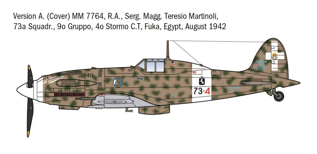 Italeri Mc.202 Folgore Aces