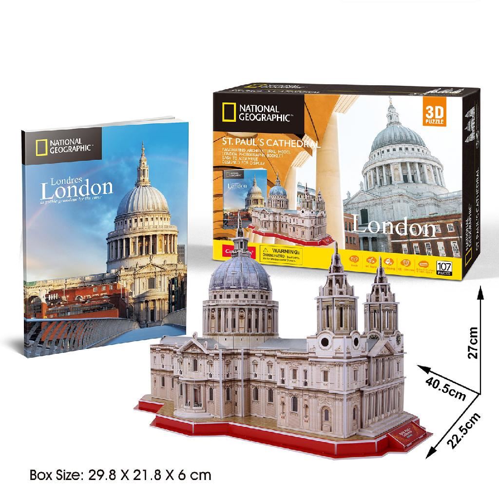 Cubicfun St. Paul'S Cathedral (107 Pieces)