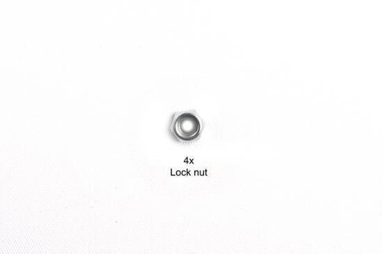 Tamiya M4 Nylon Lock Nut (4 Pack)