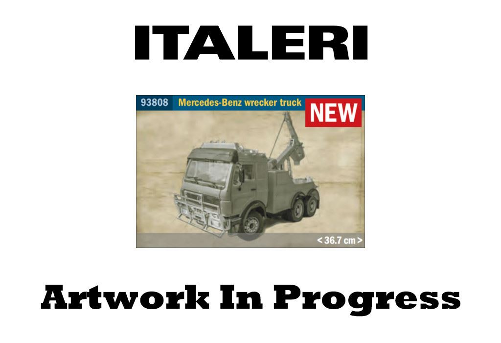Italeri Mercedes-Benz Wrecker Truck
