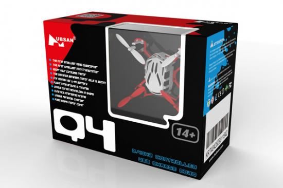HUBSAN Q4 NANO QUADCOPTER BODYSHELL ASSEMBLY