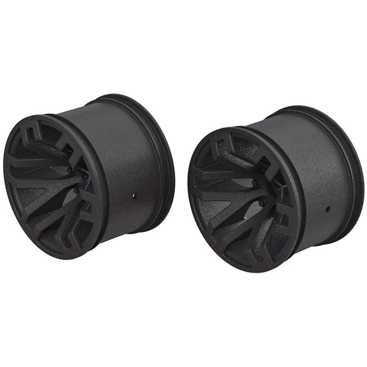 ARRMA MT 2.8 Wheel 14mm Hex Black (2)