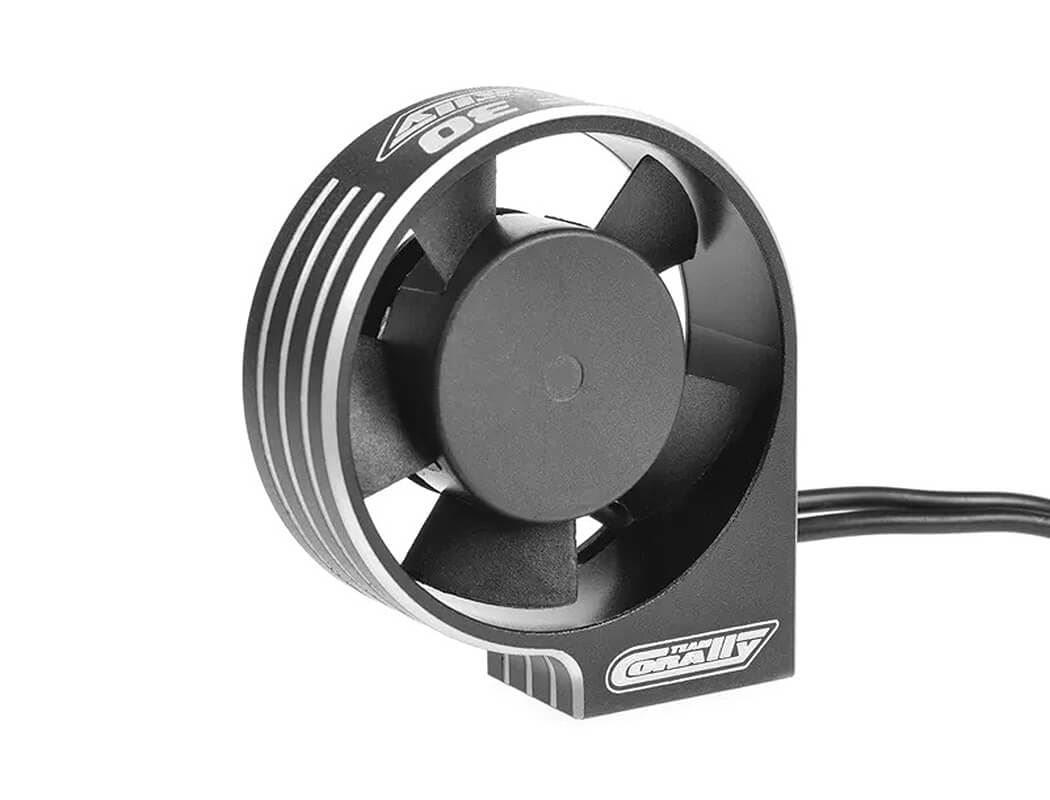 CORALLY ESC ULTRA HIGH SPEED FAN XF-30 BEC CONN. 30MM BK/SI