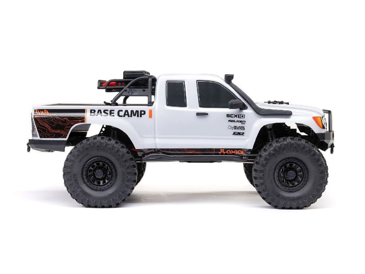 Axial 1/10 Scx10 Iii Base Camp 4X4 Rock Crawler Rtr White