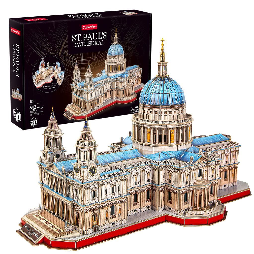 Cubicfun St.Paul'S Cathedral (643 Pieces)