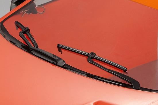 KILLERBODY 1/10 TC BASIC PLASTIC PARTS (BLACK FINISH)