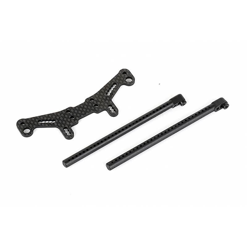 Louise Rc Carbon Rear Shock Tower (For Sedan Body)